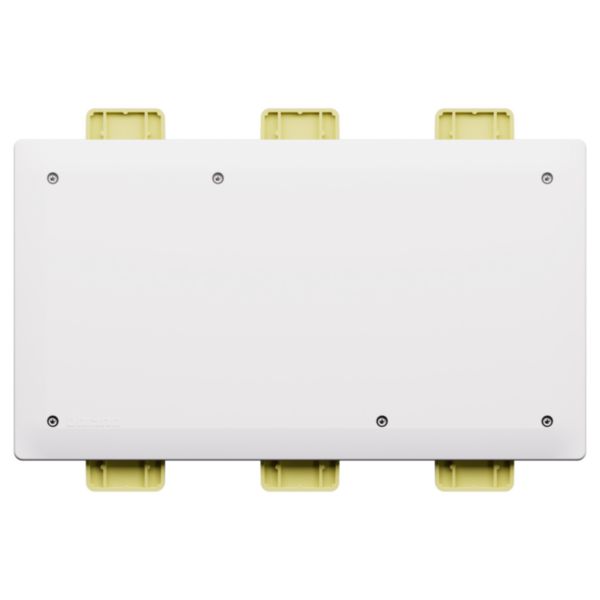 Junction box for plasterboard walls 