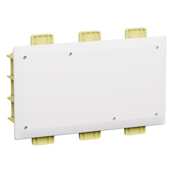 Junction box for plasterboard walls 