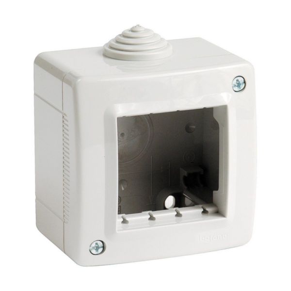 IP40 wall-mounting enclosures - 2 modules