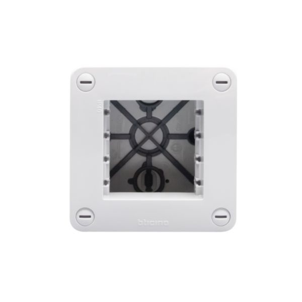 IP40 Box - 2 modules - White 