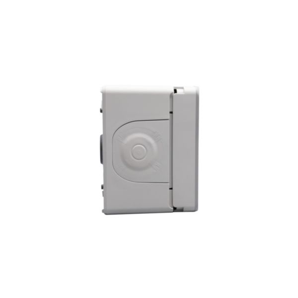 IP40 Box - 3 modules - Grey 