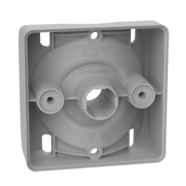 Side pole mount accessory for 2-module MatixGO boxes