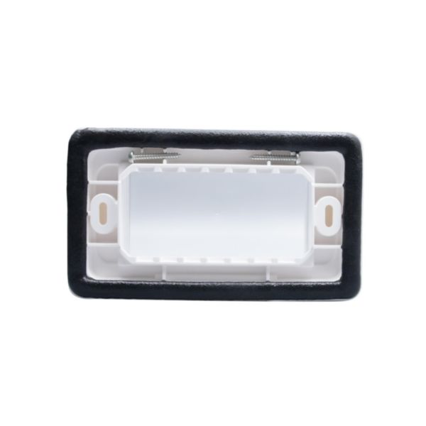 IP55 Cover plate - 4 modules - white