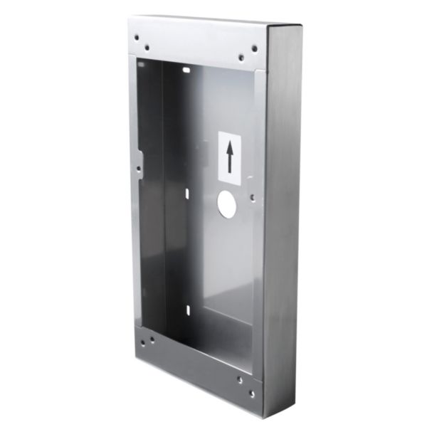 Linea 300 wall mounted metal box for entrance panel 308040