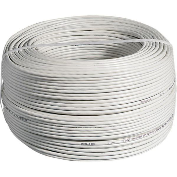 Specific BUS/SCS cable, unshielded, not suitable for underground installation. Coil length 200 m.