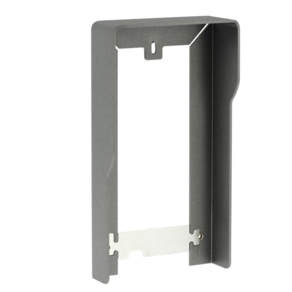 Rainproof roof accessory for Linea 3000 entrance panels - Grey finish
