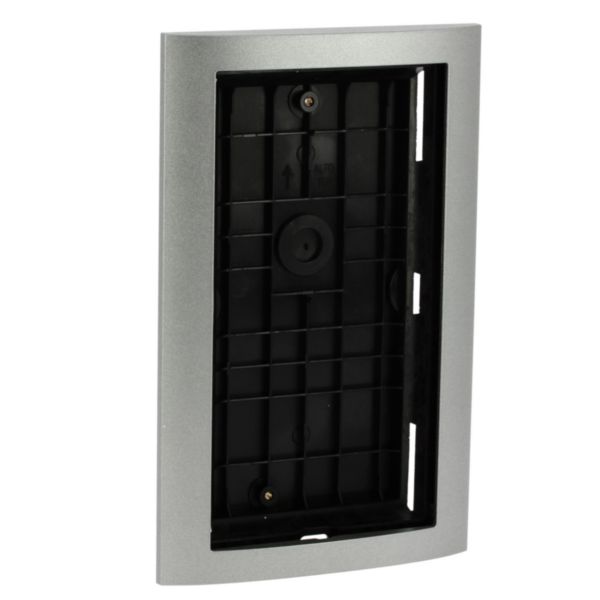 Accessory frame for the flush mounting installation of Linea 3000 entrance panels - Grey finish
