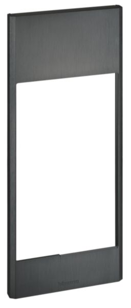 3-module frame – Nickel finish