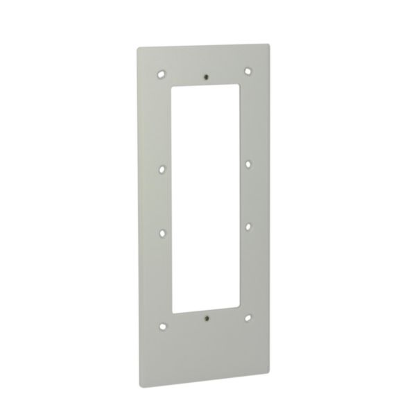 Accessory plate compatible with Linea 300 – Aluminium finish