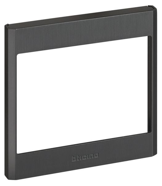 1-module frame – Nickel finish