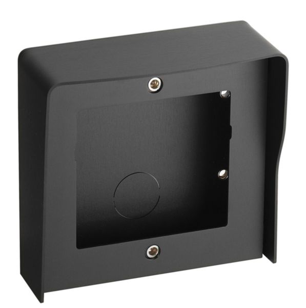 Wall-mounting box – 1 module - nickel finish