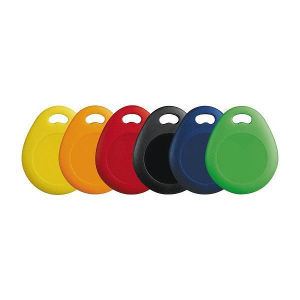 Set of 6 coloured RFID badge