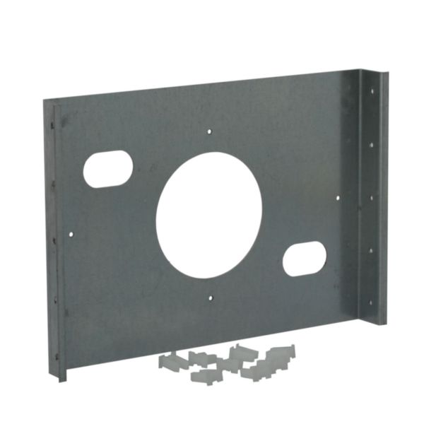 Support for installation in plasterboard walls of the HOMETOUCH touch screen item 3488 and 3488W.