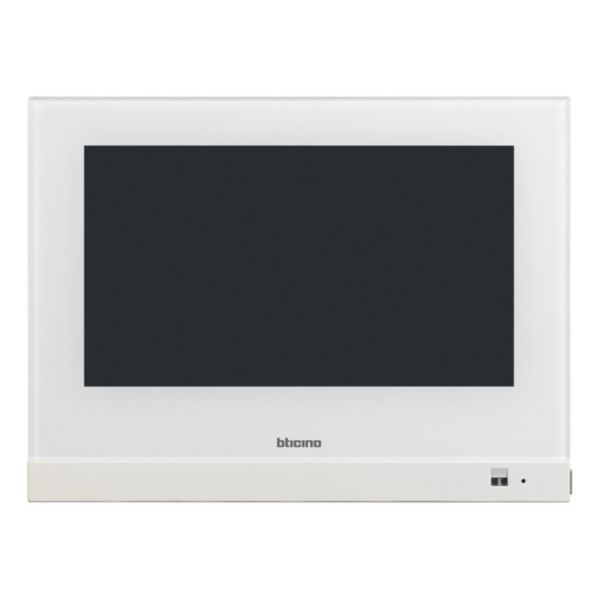 HOMETOUCH - 7" touch screen for managing all MyHOME functions. White