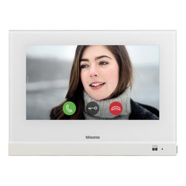 HOMETOUCH - 7" touch screen for managing all MyHOME functions. White