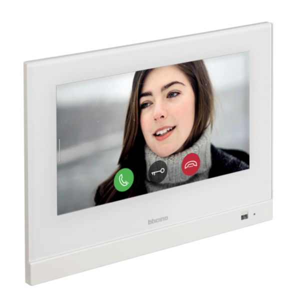 HOMETOUCH - 7" touch screen for managing all MyHOME functions. White