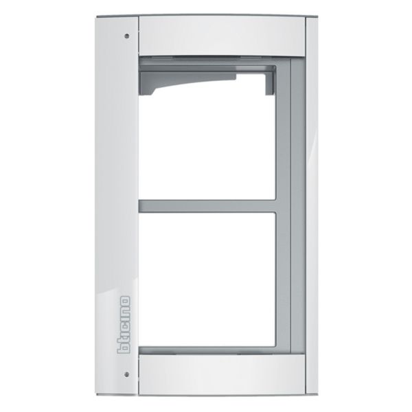 Sfera New frame + surround plate 2 modules - Allwhite