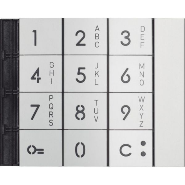 Sfera New alphanumeric keypad module Front cover - Allmetal