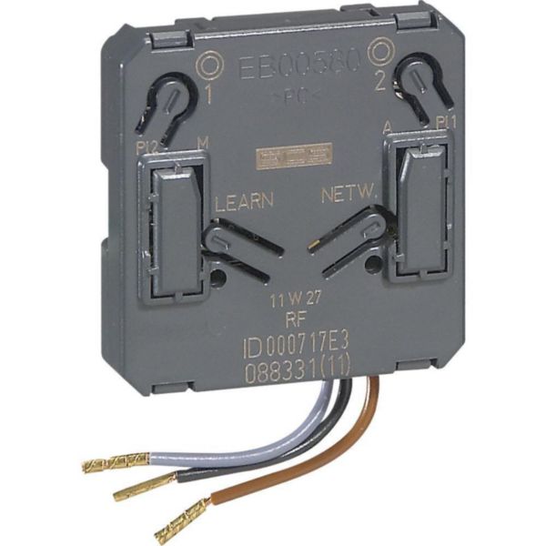 Wireless control module for a traditional 2-way switch or pushbutton - Light control (ON/OFF).