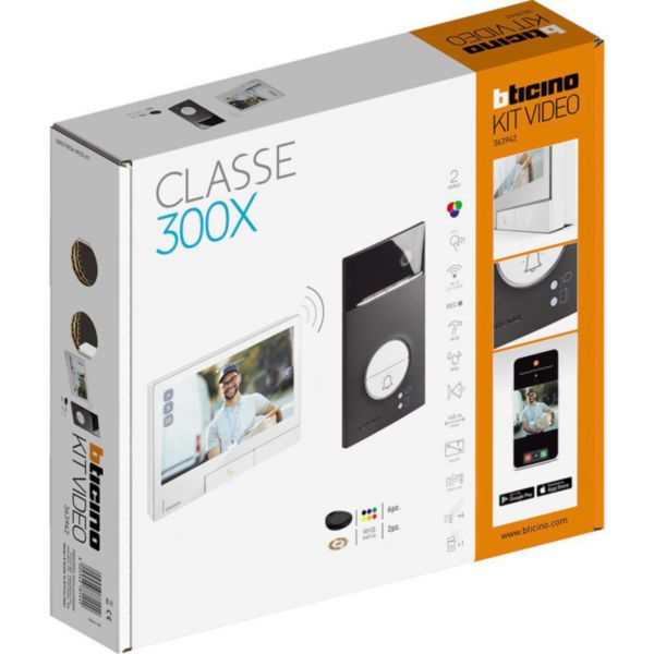 Kit Linea 3000 Black with RFID badge / New Classe 300X Light finish