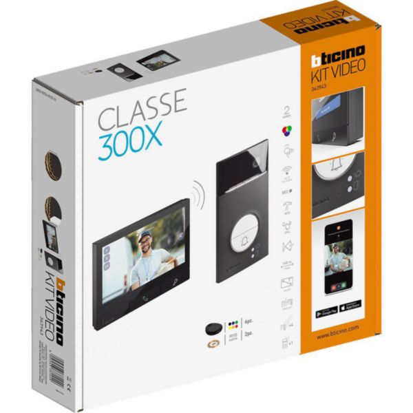 Kit Linea 3000 Black with RFID badge / New Classe 300X Dark finish