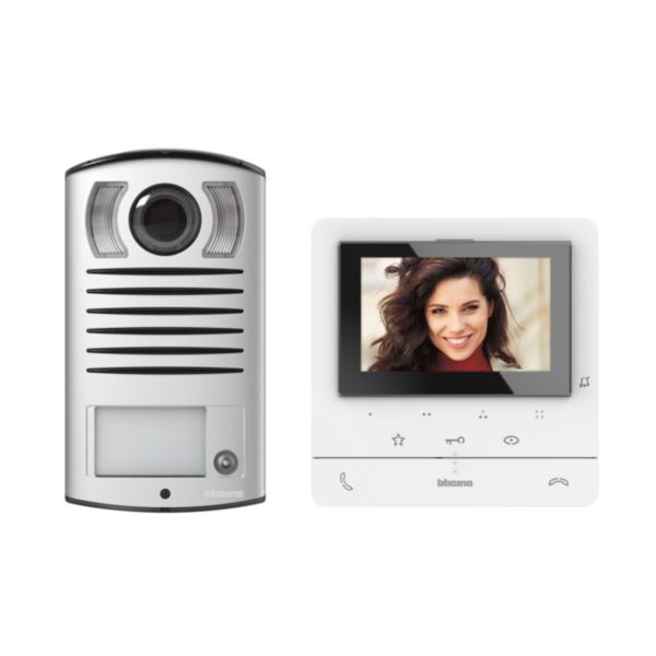 One-family handsfree video kit with inductive loop