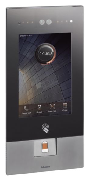 Video entrance panel with 10" touch display