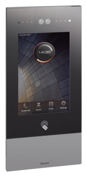 Video entrance panel with 10" touch display