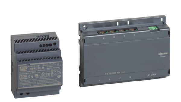 14 DIN PoE (Power over Ethernet) switch power supply