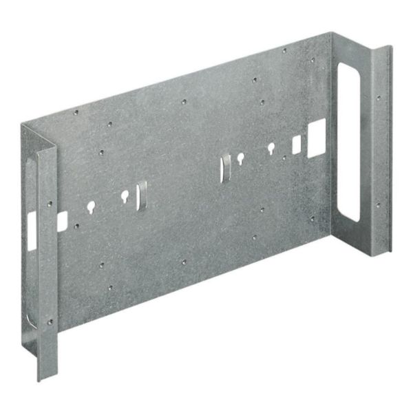 Support device-holder for fixing of device DIN or for fixing of the cables