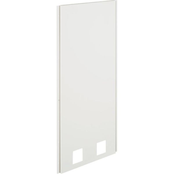 Front panel white height 120 cm for 2 devices modularity 506E
