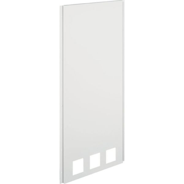 Front panel white height 120 cm for 3 devices modularity 506E