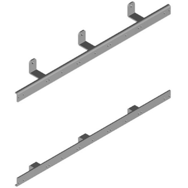 Pair of brackets for no-modular central units