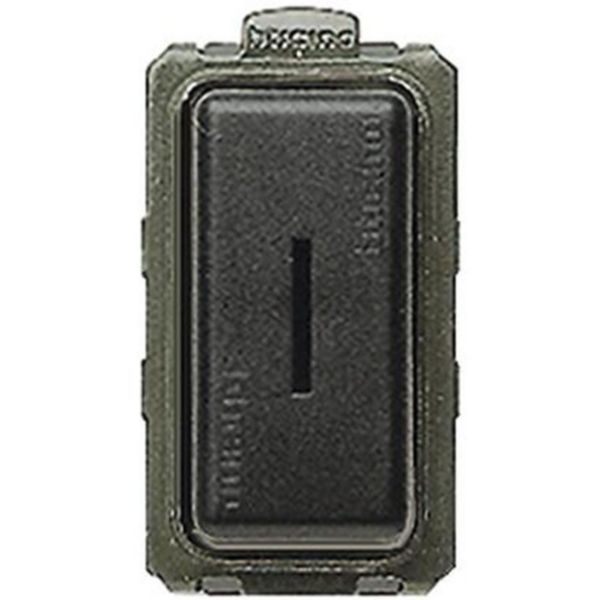 Pushbutton 1P NO for remote controls (ON) with 1 additional contact NC - 16A