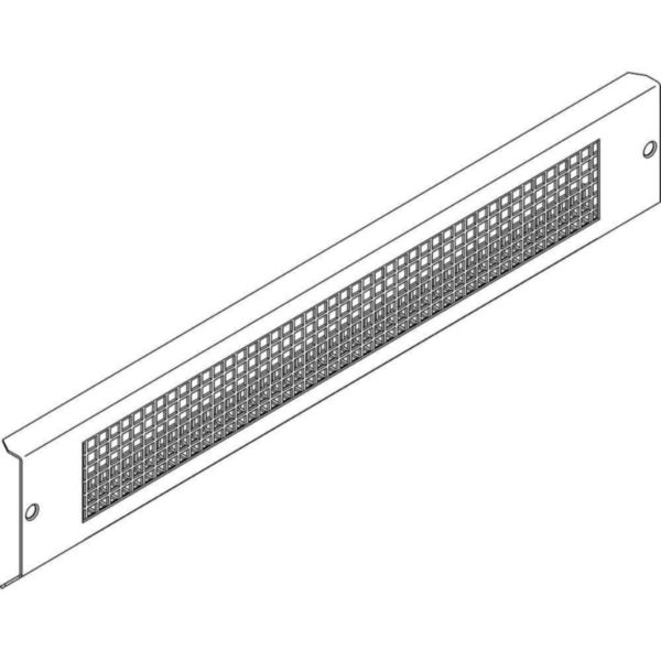 Ventilation panel for plinths for cabinets HDX