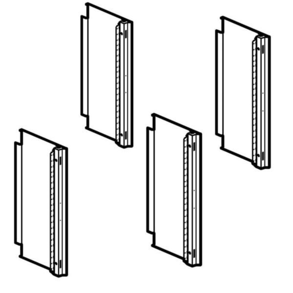 Cabinet LDX800 with double door 600x1600mm