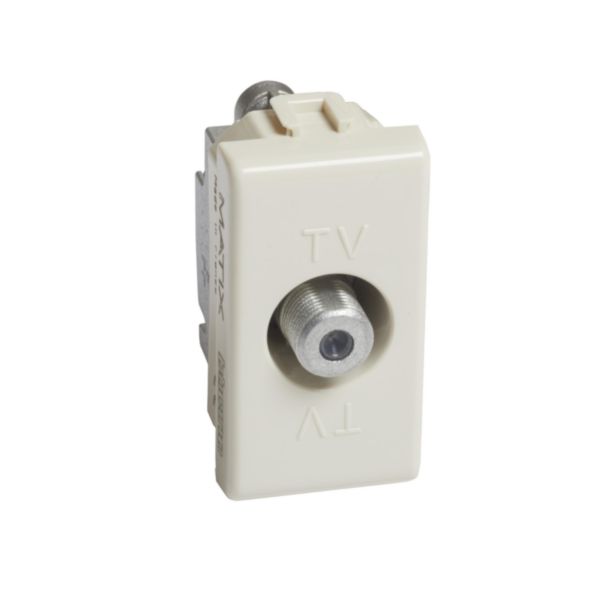 TV coaxial connector type F