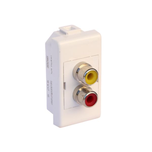 Connector - RCA x 2 - to solder