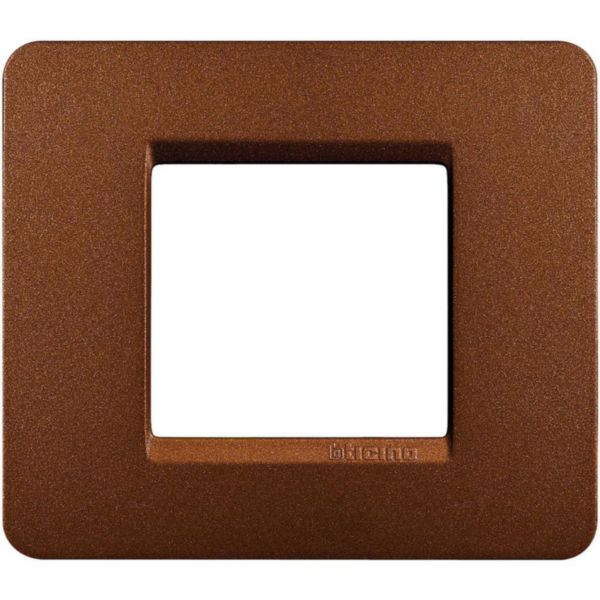 Matix - plate 2P round box Terracotta