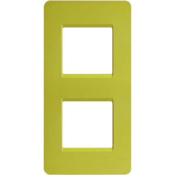 Matix - plate 2+2 vertical amber