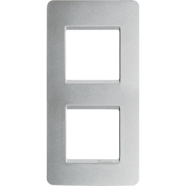 Cover plate 2x2P 71mm vertical