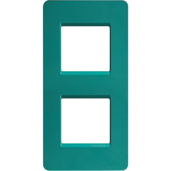 Matix - plate 2+2 vertical emerald