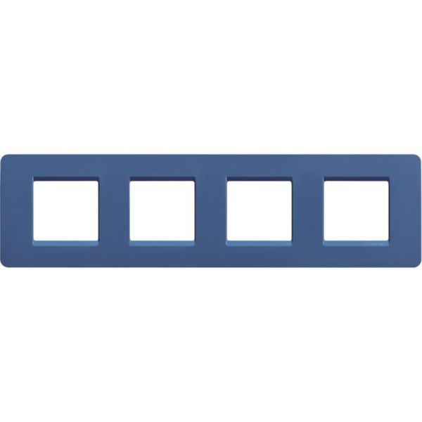 Matix - plate 2+2+2+2 horizontal Periwinkle