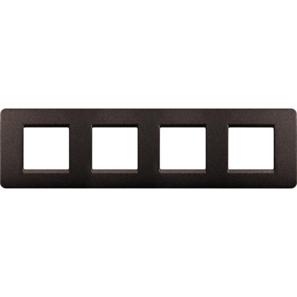Matix - plate 2+2+2+2 horizont Brown Coffee