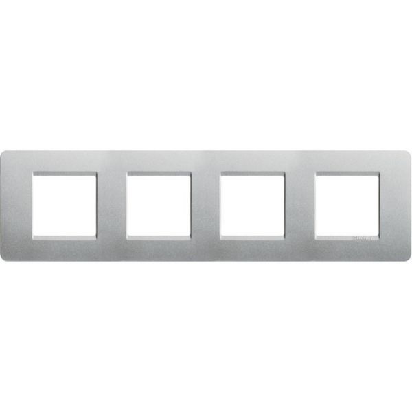 Cover plate 2x4P 71mm horizontal