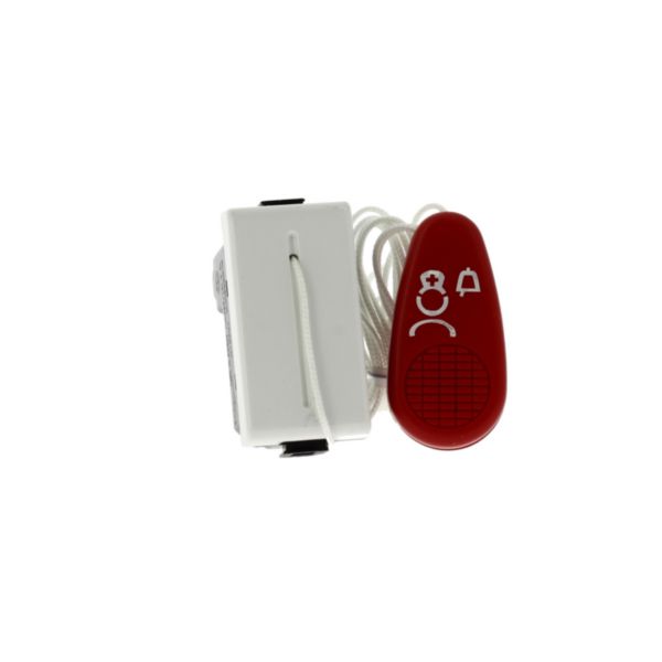 Cancellation WC call. NC pushbutton with icon nurse green color