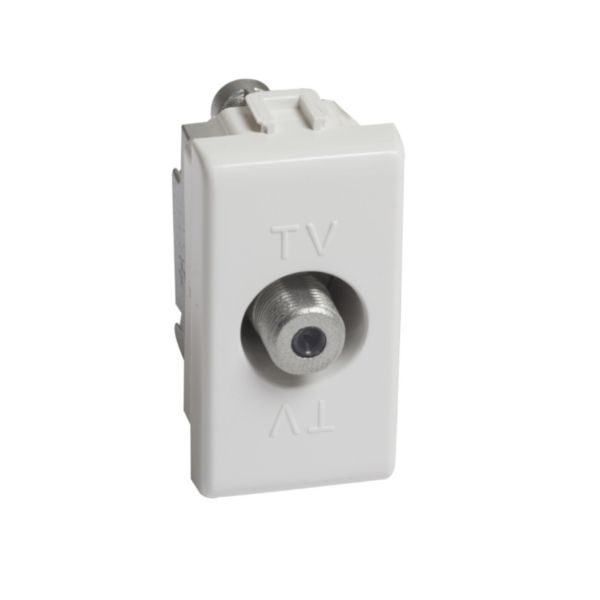 Type-F coaxial socket