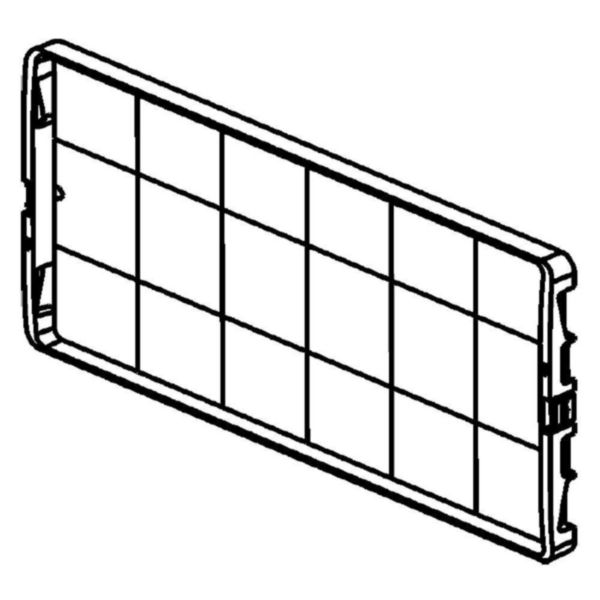 Fastening full panel for 18 modules IDROBOARD switchboards