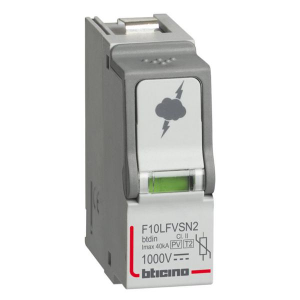 Replaceable cartridge for SPD for photovoltaic applications at 1000Vdc