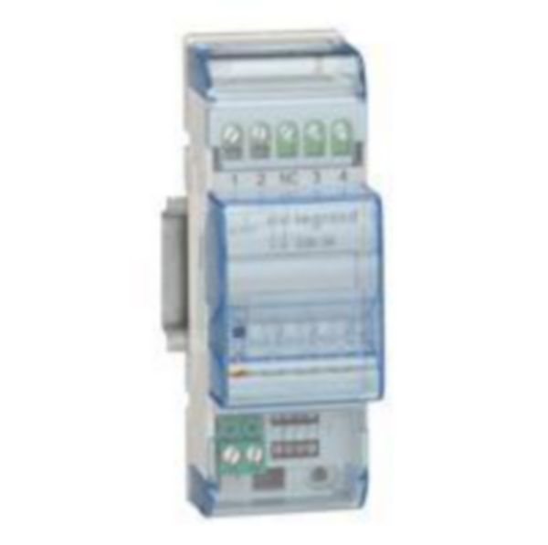 1 output dimmer for fluorescent lamps or LED with 1 to 10 V input.